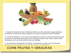 COME FRUTAS Y VERDURAS